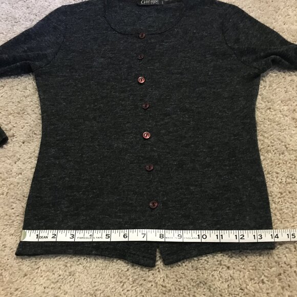 Vintage 90s Made in Canada Garage Button Up Cardigan - Picture 13 of 15